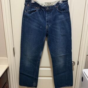 Polo by Ralph Lauren Men's Dark Blue Straight Jeans